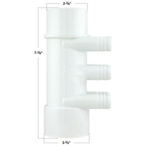 Hot Tub Compatible With Jacuzzi Spas Manifold Water 6 Port 3/4 Inch Barb DIY6540-788 - Hot Tub Parts