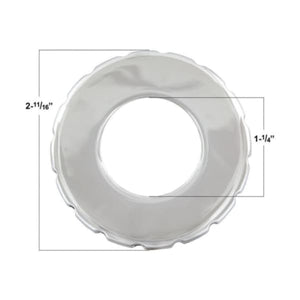 Hot Tub Compatible With Sundance Spas Micro Magna Jet Stainless Steel Escutcheon Flat SUN6540-248 - DIY PART CENTERHot Tub Compatible With Sundance Spas Micro Magna Jet Stainless Steel Escutcheon Flat SUN6540-248Hot Tub PartsDIY PART CENTERSUN6540-248