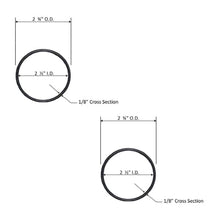 Hot Tub Compatible With Sundance Spas Pump Union O Ring 2" 2 Pk DIY6000-645-2 - DIY PART CENTERHot Tub Compatible With Sundance Spas Pump Union O Ring 2" 2 Pk DIY6000-645-2Hot Tub PartsDIY PART CENTERDIY6000-645-2