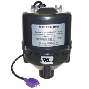 Vita Spa Max Air Blower 1 Hp 120 Volt 4.5 Amps With Mini JJ Plug VIT430104 - Hot Tub Parts