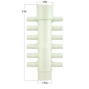 Hot Tub Compatible With Vita Spas Manifold 1" Sg X 1" S 12 - 3/8" Barb DIY231433 - DIY PART CENTERHot Tub Compatible With Vita Spas Manifold 1" Sg X 1" S 12 - 3/8" Barb DIY231433Hot Tub PartsDIY PART CENTERDIY231433