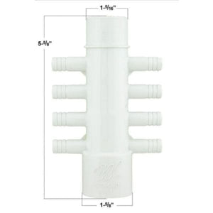 Hot Tub Compatible With Vita Spas Manifold 1" Slip 8 - 3/8" Barb DIY231448 - DIY PART CENTERHot Tub Compatible With Vita Spas Manifold 1" Slip 8 - 3/8" Barb DIY231448Hot Tub PartsDIY PART CENTERDIY231448