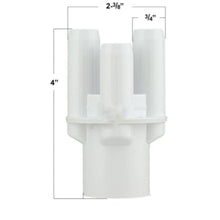 Hot Tub Compatible With Waterway Spas Manifold 1 Inch X (4) 3/4 Inch Smooth Barb DIY672-4410 - Hot Tub Parts