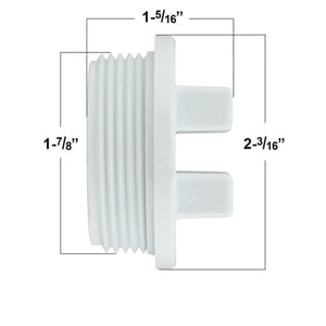 Hot Tub Fits Many Spas Universal Drain Plug 1 1/2" DIY6540 - 104 - DIY PART CENTERHot Tub Fits Many Spas Universal Drain Plug 1 1/2" DIY6540 - 104Hot Tub PartsDIY PART CENTERDIY6540 - 104