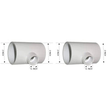 Hot Tub Fittings Compatible with Coleman Spas - 2" x 2" x 3/4" Slip Tee (2 - Pack) 100609 - DIY PART CENTERHot Tub Fittings Compatible with Coleman Spas - 2" x 2" x 3/4" Slip Tee (2 - Pack) 100609Hot Tub PartsDIY PART CENTER100609