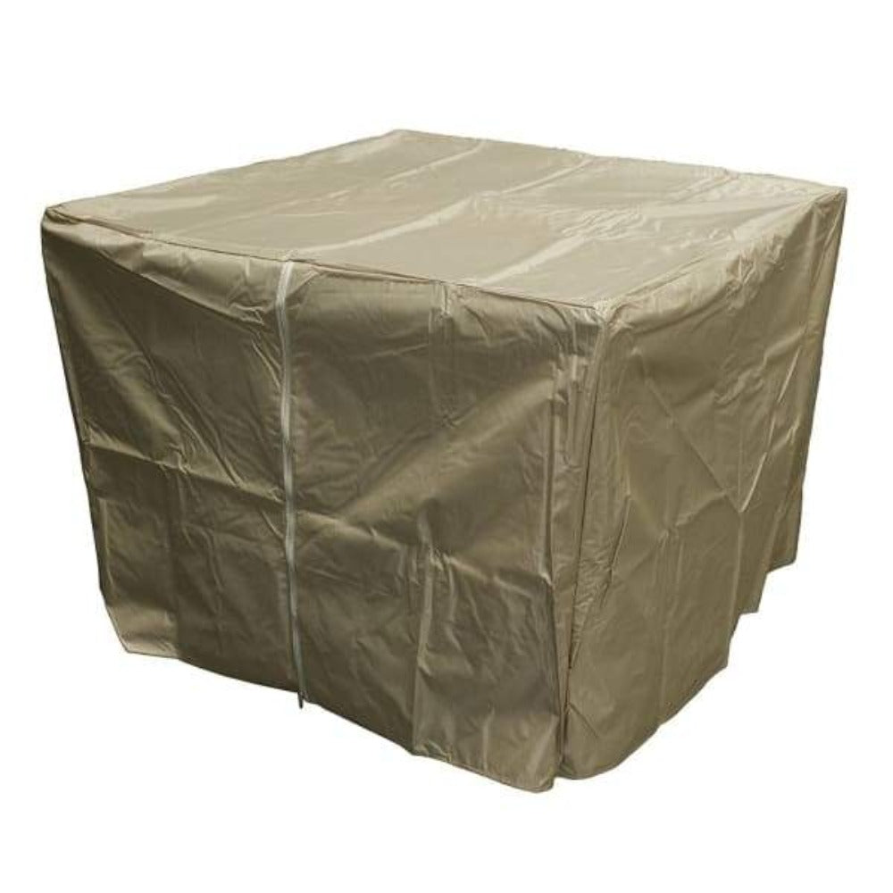 Patio Heater Fire Pit Cover Hiland Heavy Duty Waterproof 39 x 39 x 28 FCPGS-F-PCHDCV - Fire Pit Table Parts