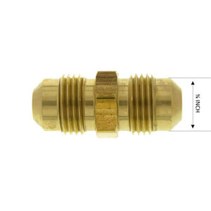 BBQ Grill Compatible With Bull Grills 3/8 Inch Brass Flare Union DIYFLU038 - BBQ Grill Parts