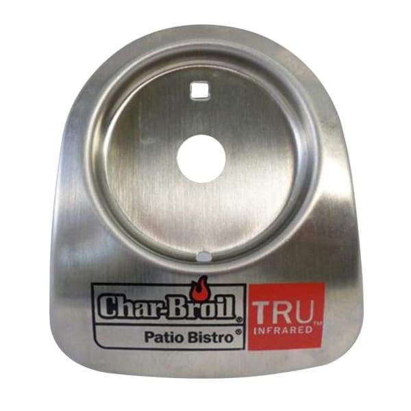 Char Broil Patio Bistro Bezel With Logo For Temperature Gauge Tru-Infrared - BBQ Grill Parts