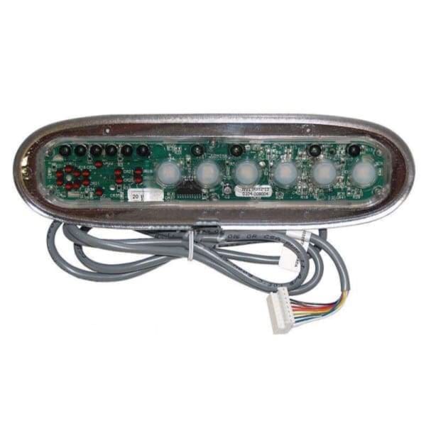 Dimension One Spa Sequencer Upper Control Panel - M-Drive DIM01710-1017 - Hot Tub Parts