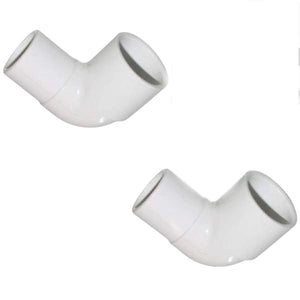 Hot Tub Compatible With Dynasty Spas 1 Inch Street Elbow 2 Pack DYN10619-2 - Hot Tub Parts