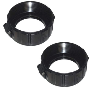 Hot Tub Compatible With Jacuzzi Spas 2 Inch Replacement Heater Split Nut in Black 2 Pack 2000-107 - Hot Tub Parts
