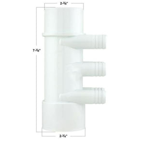 Hot Tub Compatible With Jacuzzi Spas Manifold Water 6 Port 3/4 Inch Barb DIY6540-788 - Hot Tub Parts