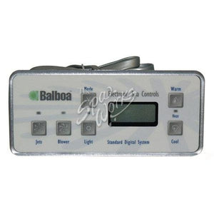Jacuzzi Spa Topside Control Panel 6 Button Balboa. 2500-153 - Hot Tub Parts