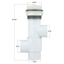 Spa Valve compatible with Jacuzzi Spa 3-way 90 Degree Waterfall Valve fits J-400 Series 2006+ models JAC20172-001 - Hot Tub Parts