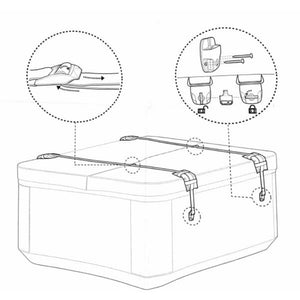 Hot Tub Compatible With Life Wind Straps Includes Two Identical Straps DIY8135 - Hot Tub Parts