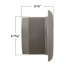 Sundance Spa Filter Part: 2 Wall Fitting (Gray) Without Strainer HTCPSD6540-102 / 6540-102 - Hot Tub Parts
