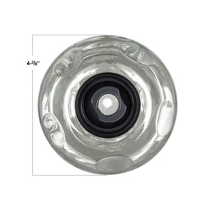 Sundance Spa Jet Internal: 4-3/8 DVX Directional Graphite Gray With SS Escutcheon HTCPSD2540-433/2540-433 - Hot Tub Parts