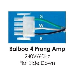 Hot Tub Ultra Pure Electrical Ozone 120V/240V Balboa 4 Prong Amp Plug HTCP2805 / 2805 - Hot Tub Parts