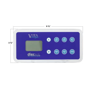 Vita Spa DC700 Topside Control Panel VIT454007-V05D - Hot Tub Parts