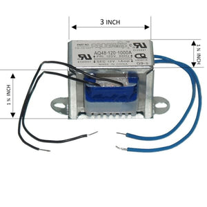 Hot Tub Compatible With Vita Spas Transformer 120/12 Volt Without Plug WWP813-4400 - Hot Tub Parts