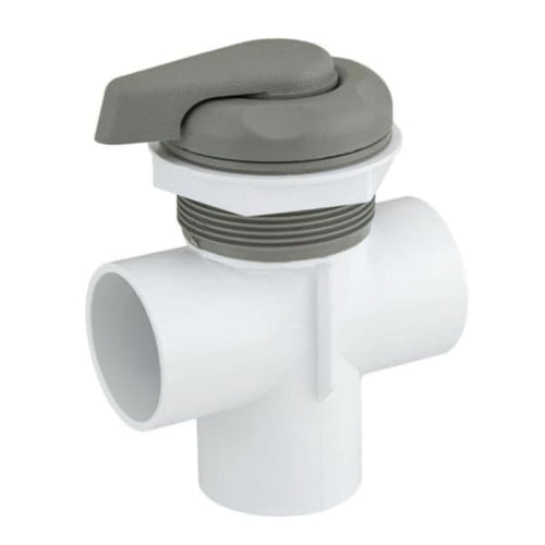 Vita Spa Voyager Complete 3-Way Valve Assembly 2 Inch Plumbing Gray Was VIT212043 Now WWP600-3047 - Hot Tub Parts